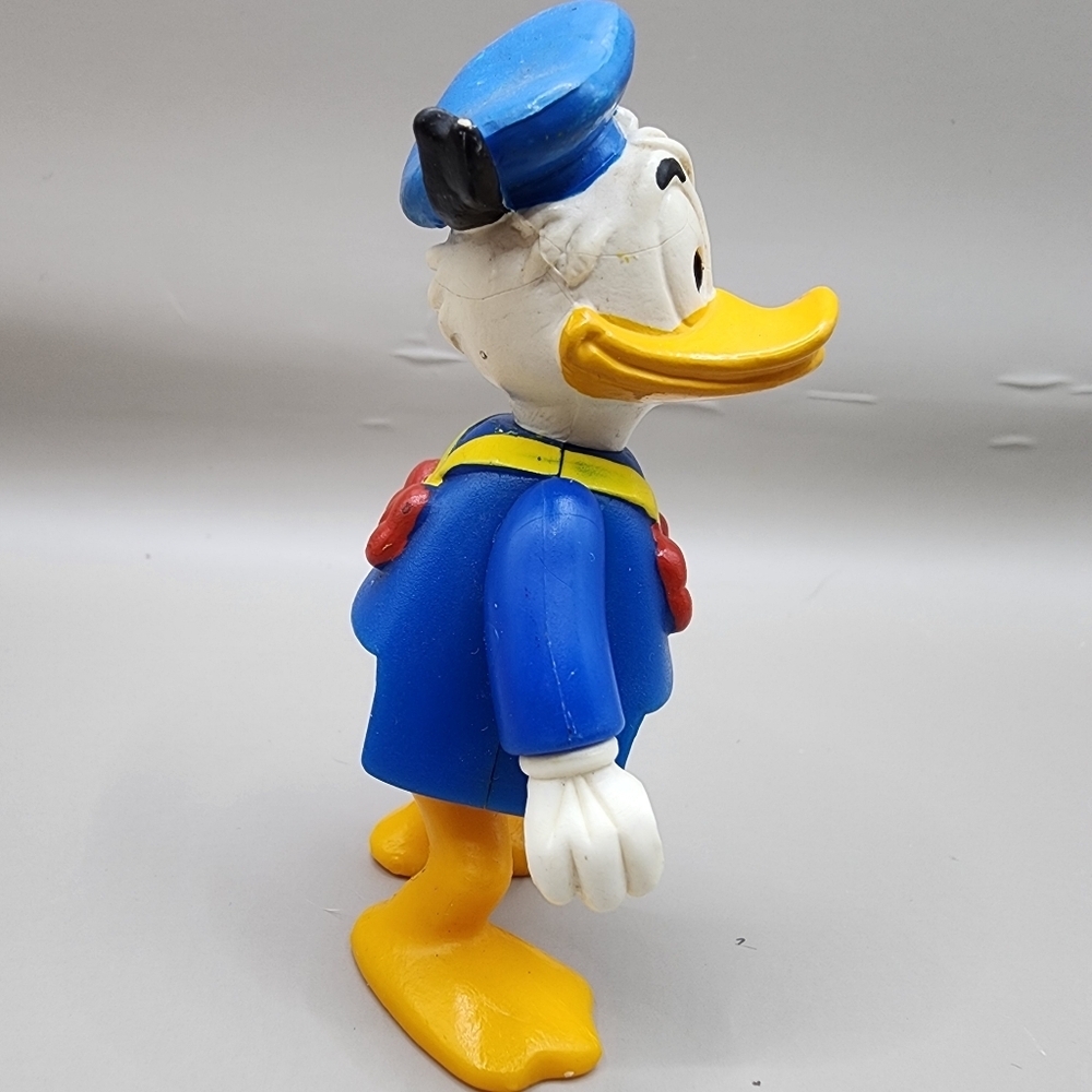 1984 Donald Duck Posable 3" Disney Vintage - Picture 2 of 5